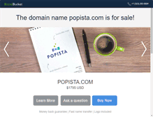 Tablet Screenshot of popista.com